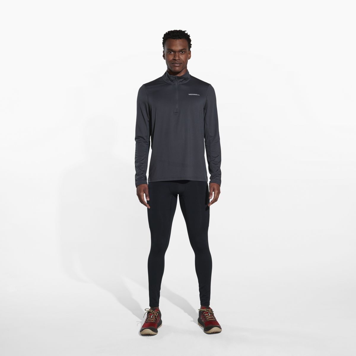 BetaTherm 1/4 Zip, Black, dynamic