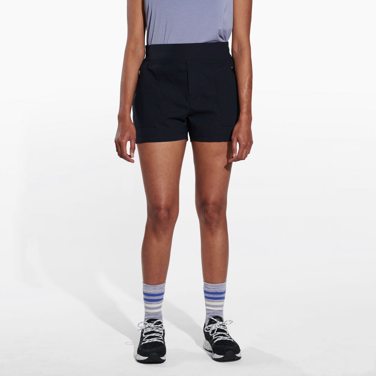 Recycled fleece shorts grey - Women's Activewear Shorts