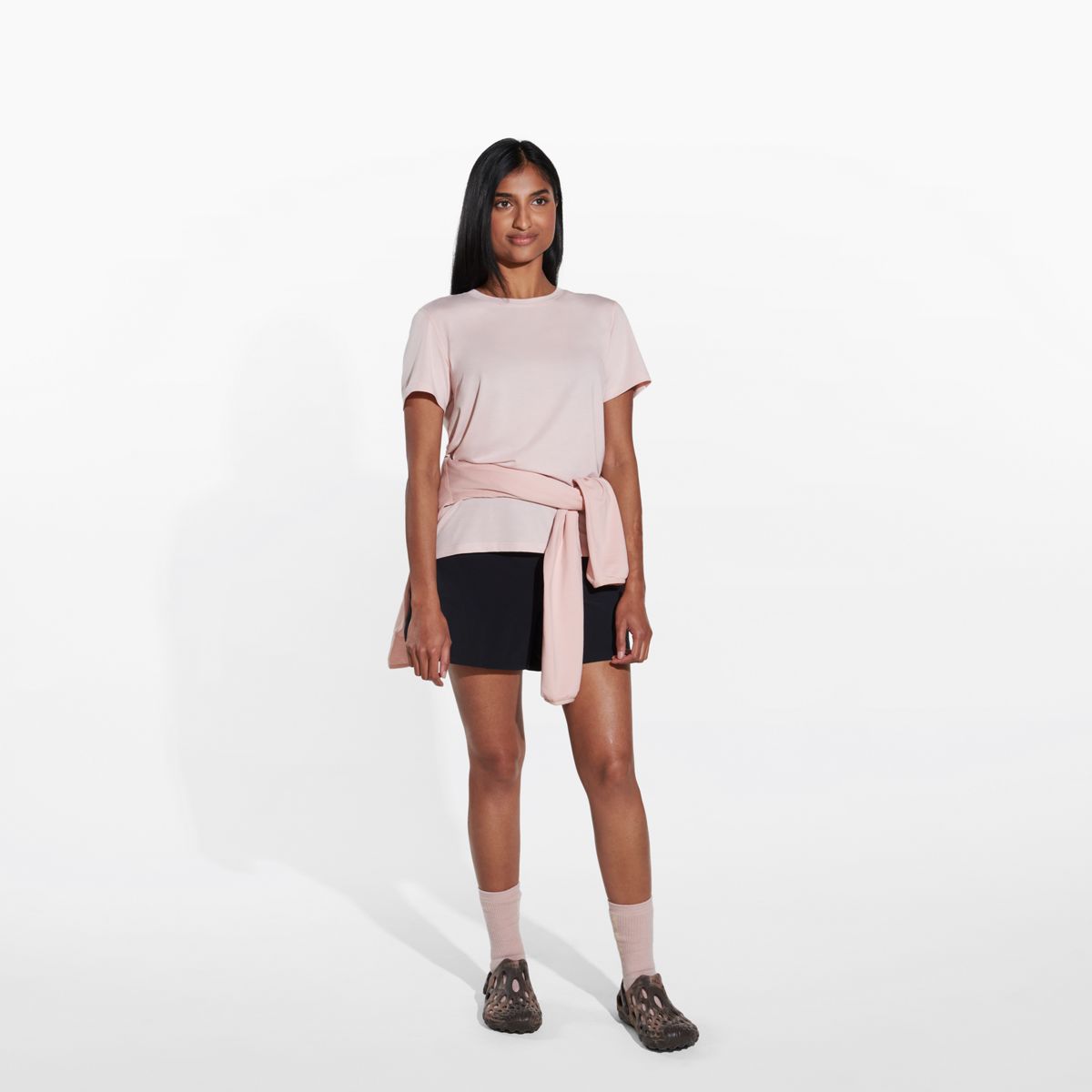 Everyday Tee with Tencel™, Rose Smoke, dynamic 5