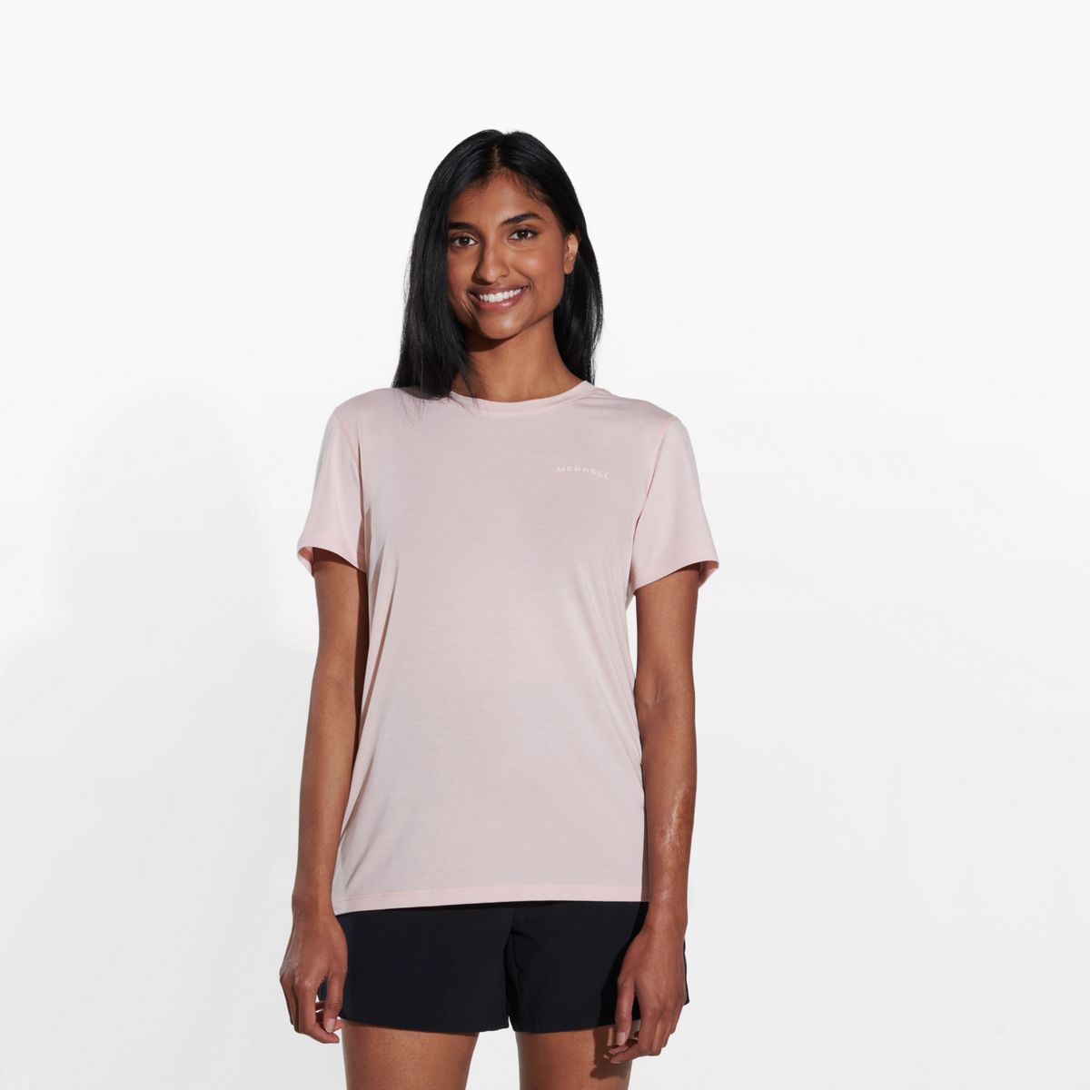 Everyday Tee with Tencel™, Rose Smoke, dynamic