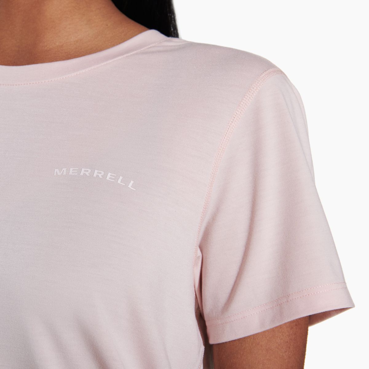 Everyday Tee with Tencel™, Rose Smoke, dynamic 2