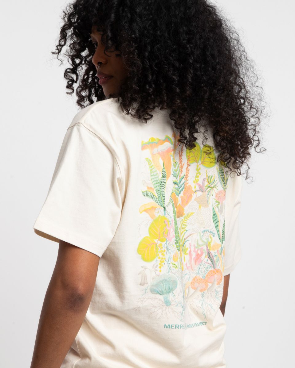 Parks Project X Merrell Shrooms in Bloom Tee, Natural, dynamic