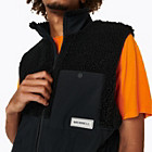 Sherpa Mixup Vest, Black, dynamic 2