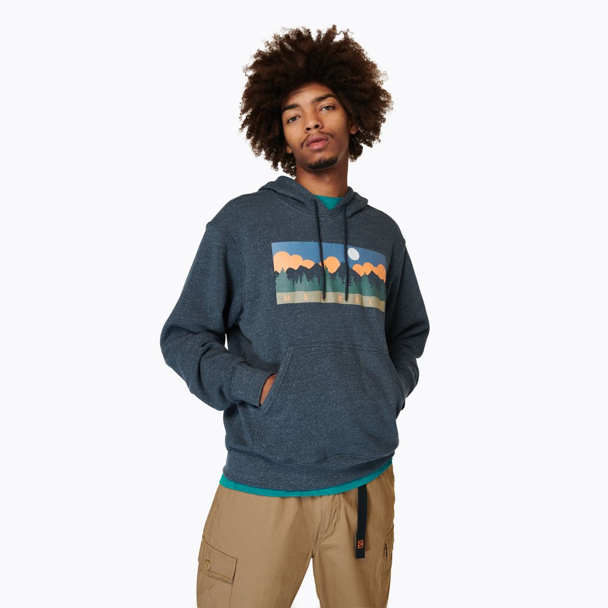 Rec Mountain Hoody, Navy, dynamic