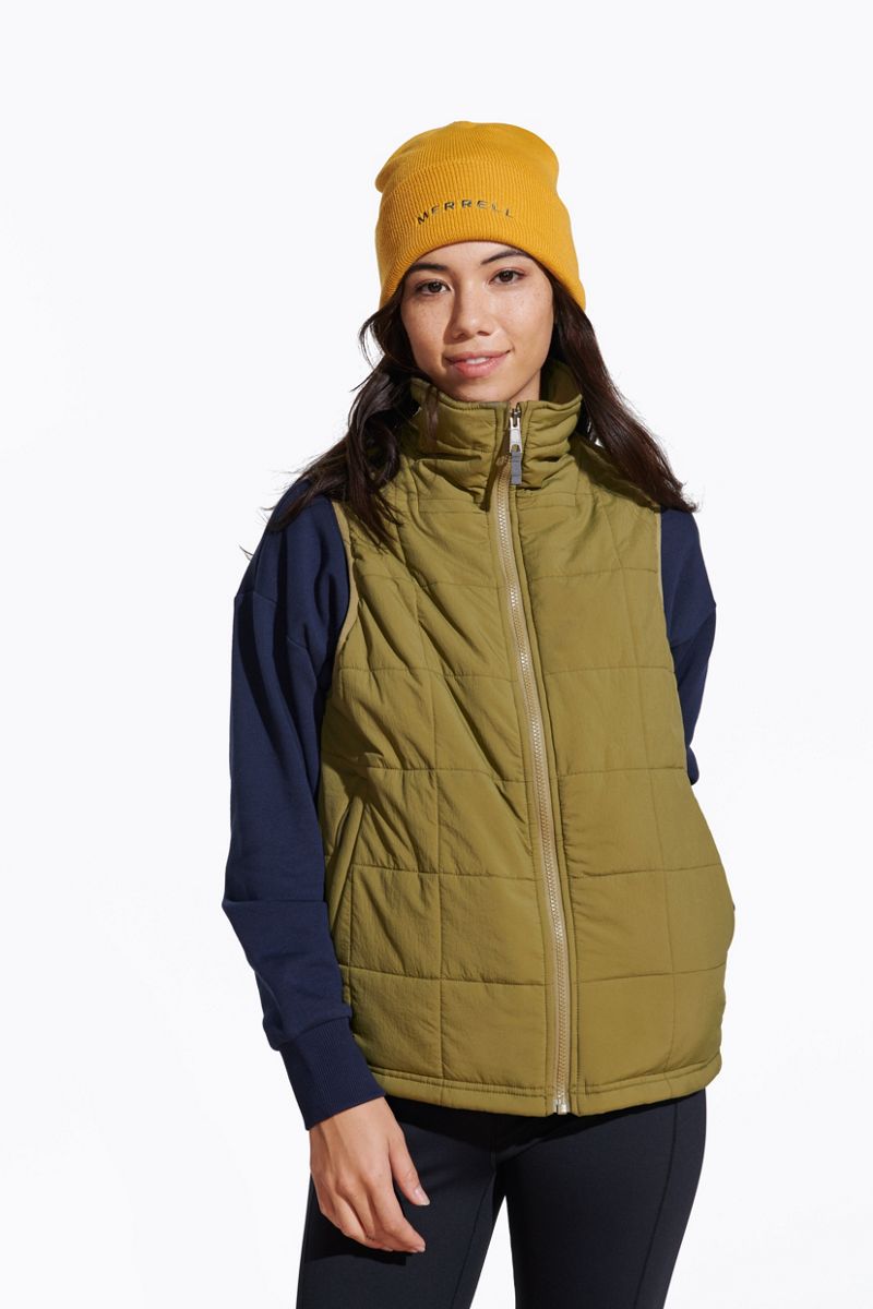 Women - Terrain Insulated Vest - Vests | Merrell