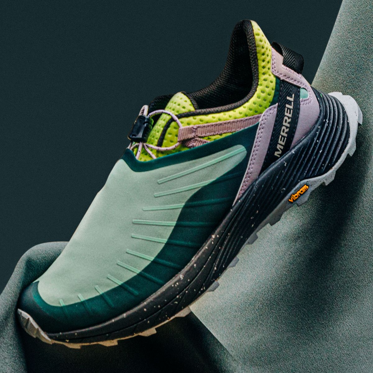 Embark Lace Shield Sneaker, Jade, dynamic 7