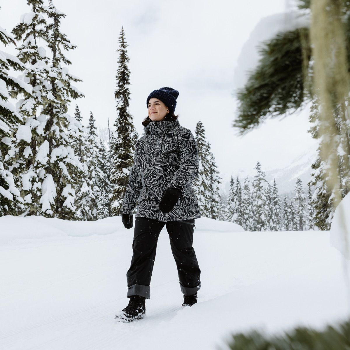 Thermo Akita Mid Waterproof, Black, dynamic 8