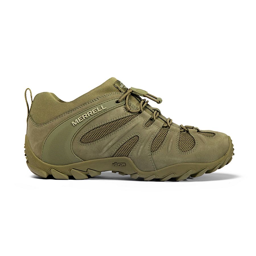 Bytte Patent Nonsens Men - Cham 8 Stretch Tactical - Shoes | Merrell