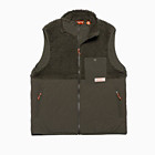 Sherpa Mixup Vest, Dusty Olive, dynamic 1