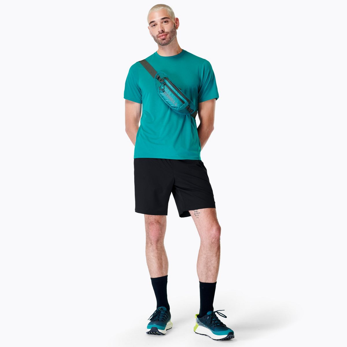 Perfect Tee with Tencel™, Lake, dynamic 3