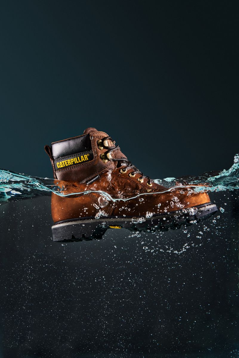 Second Shift Waterproof Work Boot, Dark Brown, dynamic 2