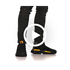 Raider Sport Sneaker, Black/Cat Yellow, dynamic 2
