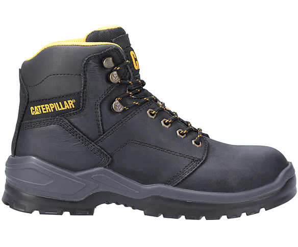 CAT Caterpillar Striver Safety Boots Mens S3 Water Resistant Steel Toe Work Shoe 