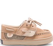 Bluefish™ Crib Junior Boat Shoe, Linen / Oat, dynamic