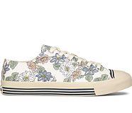 Unisex Super Recycled Canvas Floral Print, Cream, dynamic