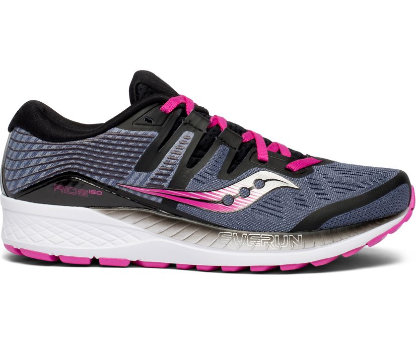 SAUCONY RIDE ISO WOMENS LADIES NEUTRAL RUNNING GYM TRAINERS SPORTS SHOES UK 6 7 