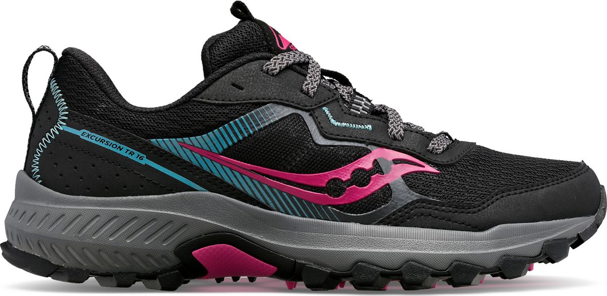 Excursion TR16 Wide, Black | Fuchsia, dynamic