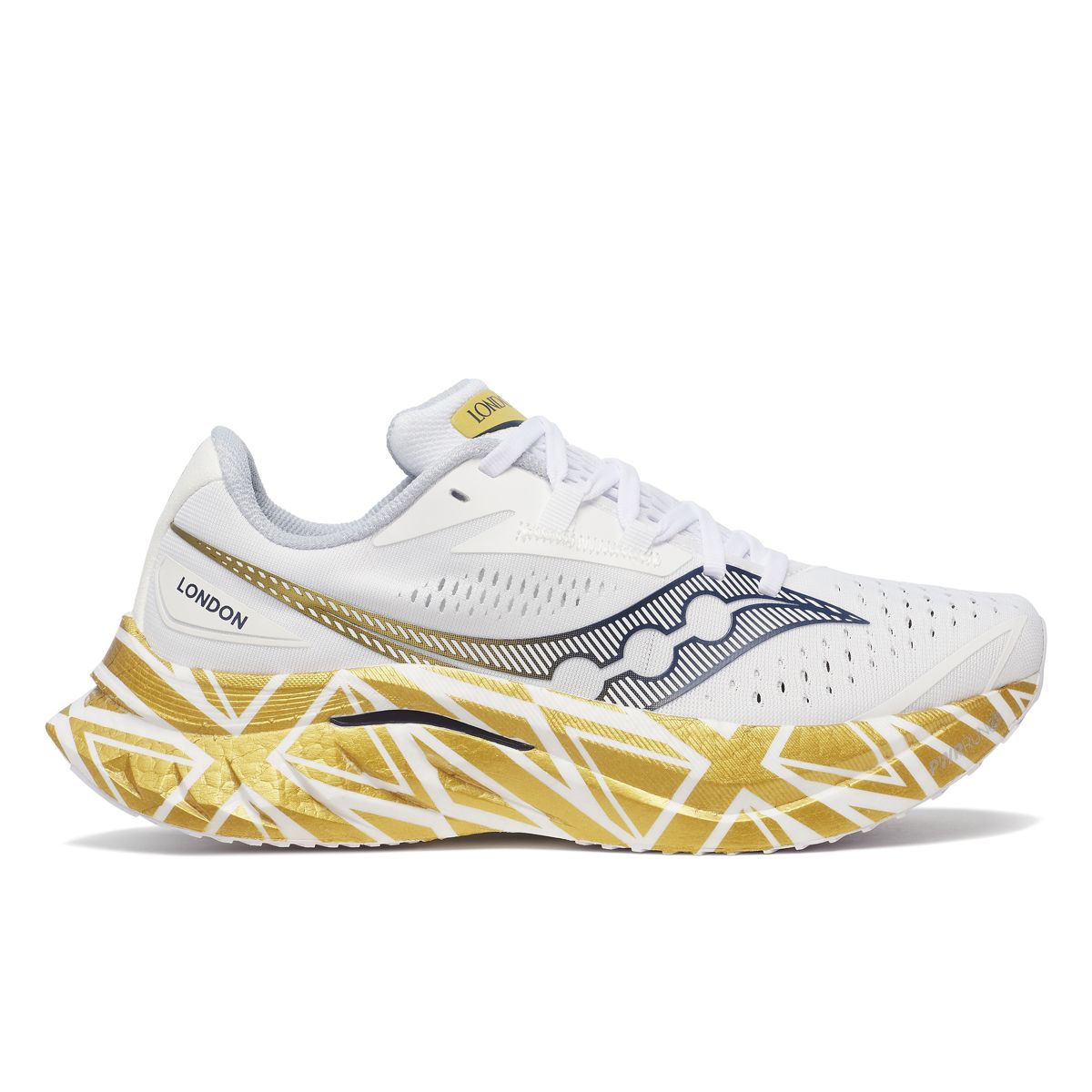 London Endorphin Speed 4, White | Gold, dynamic