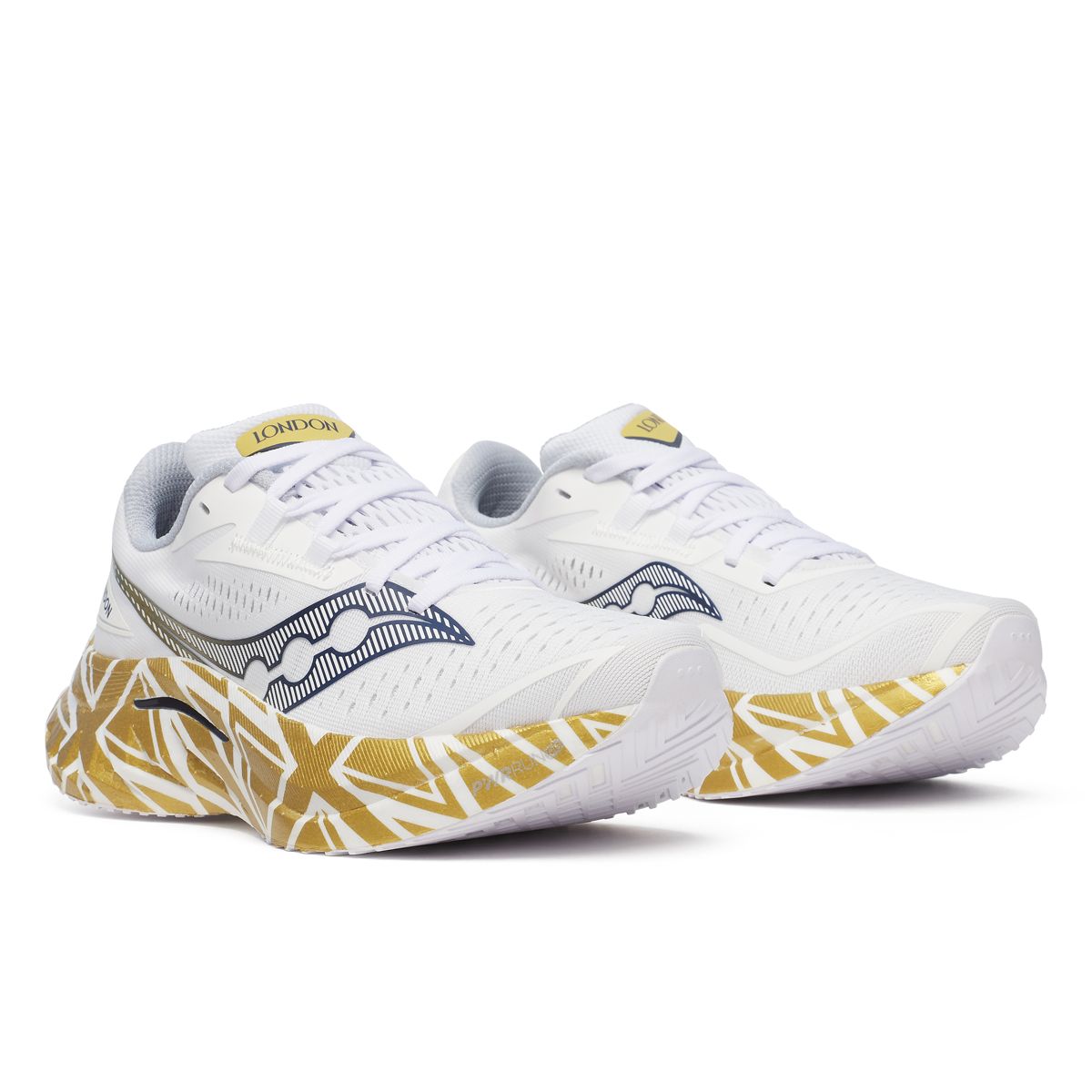 London Endorphin Speed 4, White | Gold, dynamic 2