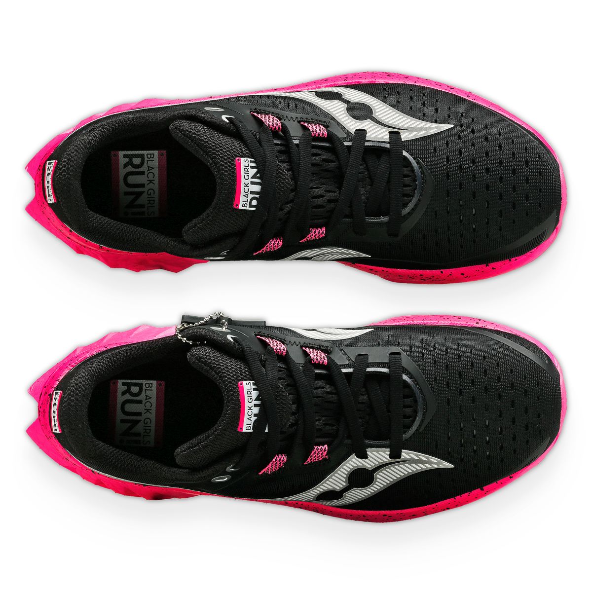 Black Girls Run X Saucony Endorphin Speed 4, Black | Pink, dynamic 6