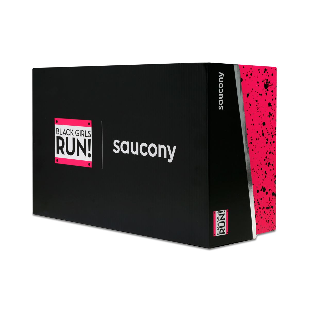 Black Girls Run X Saucony Endorphin Speed 4, Black | Pink, dynamic 8