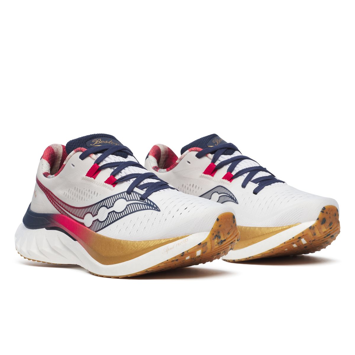 Boston Endorphin Speed 4, White | Navy, dynamic 2