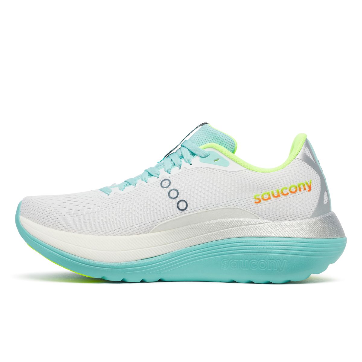 Endorphin Trainer, White | Aqua, dynamic 3