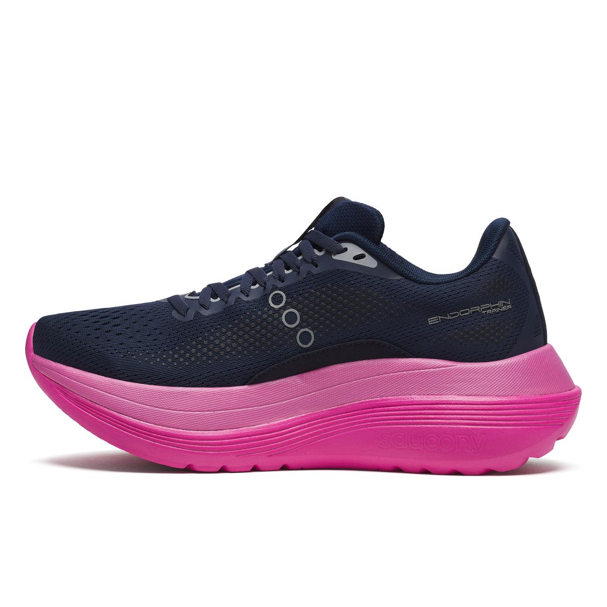 Endorphin Trainer, Navy | Fuchsia, dynamic 3