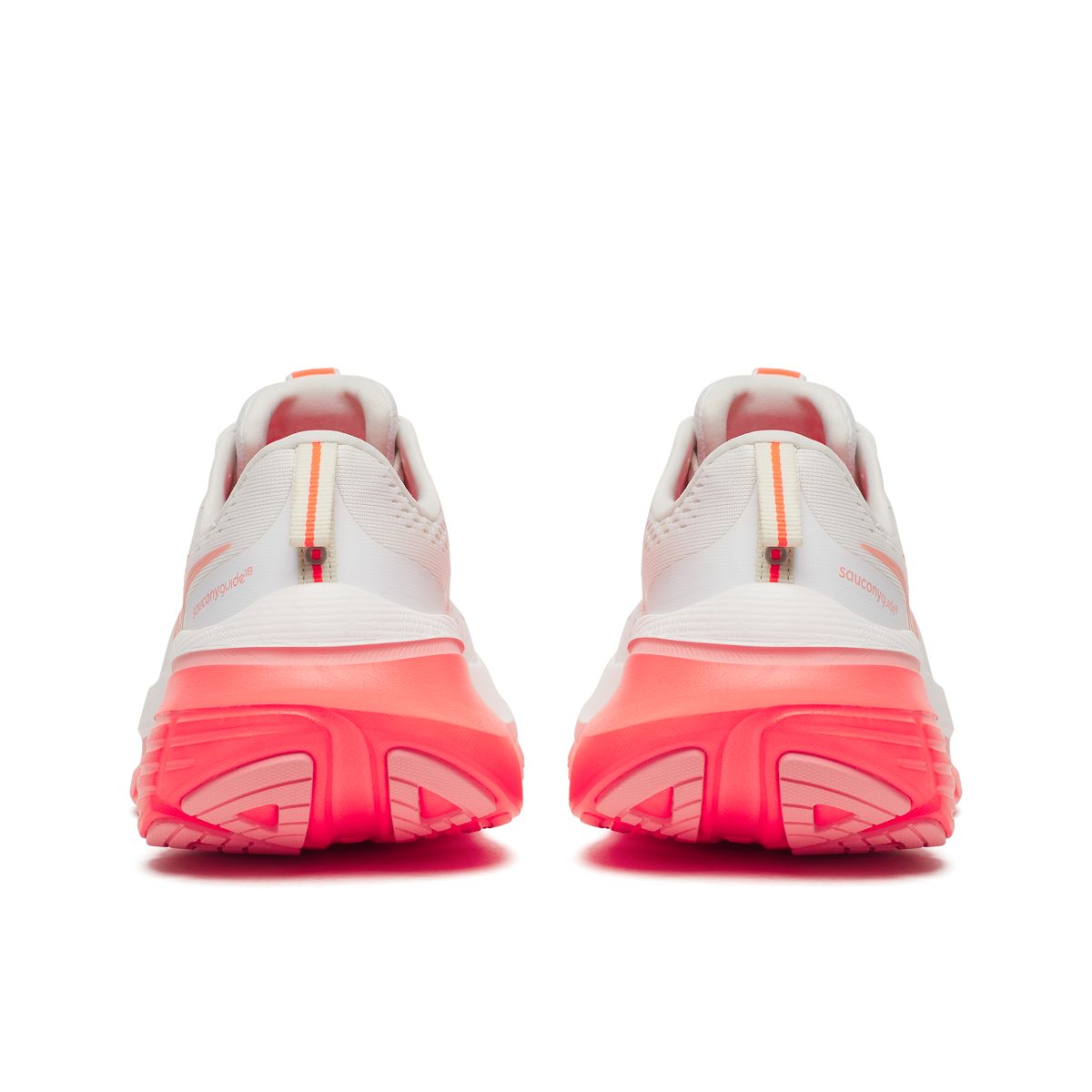 Sweaty Betty X Saucony Guide 18, White | Fluoro, dynamic 4