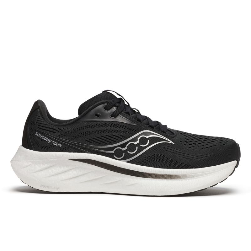 Saucony W. Ride 18 — BLK/WHT