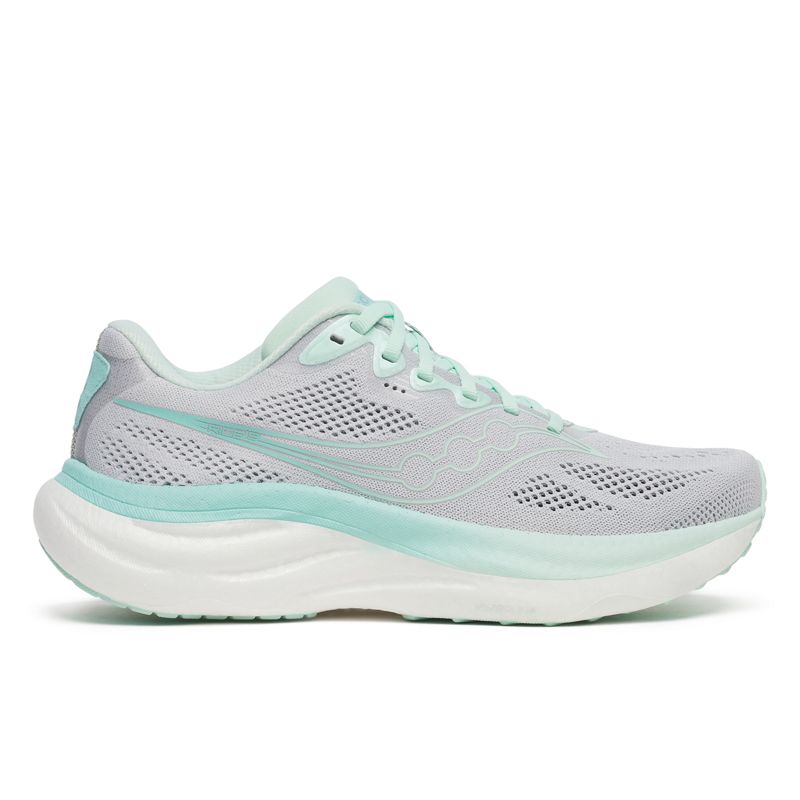 Saucony W. Ride 19 — CLOUD/AQUA