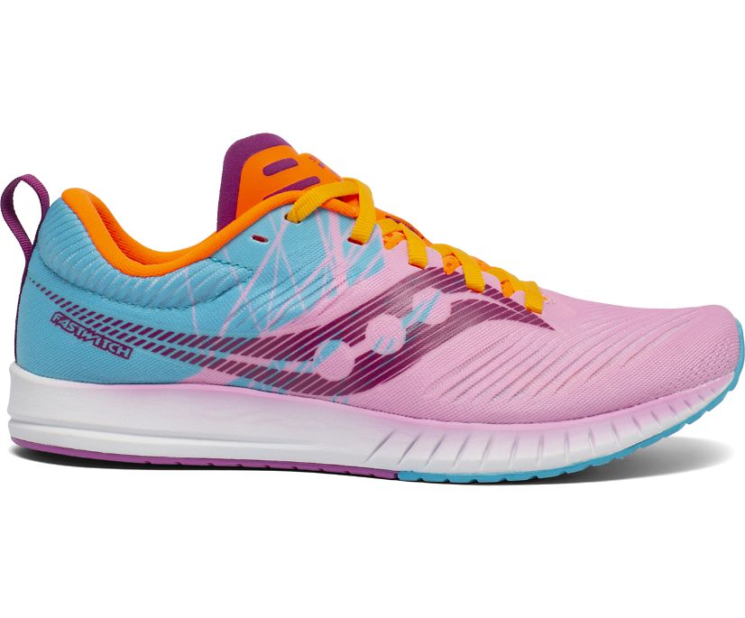 White Saucony Fastwitch 9 Womens Running Shoes 