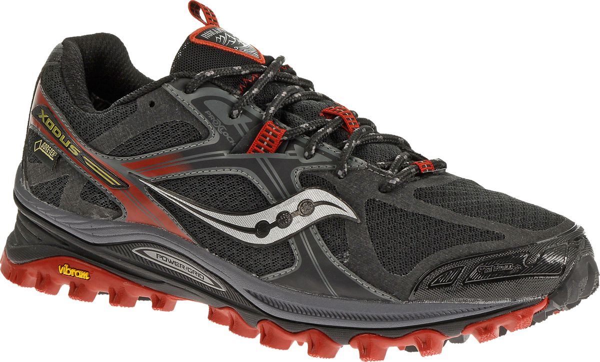 Xodus 5.0 GTX, Black / Red, dynamic 5