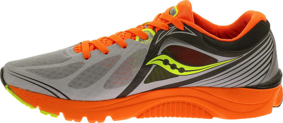 Kinvara 5 ViZiGLO, Silver / ViZiORANGE / Citron, dynamic 2