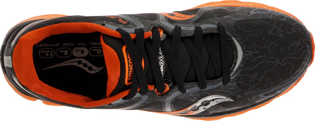 Kinvara 6 RUNSHIELD, Black | Orange | Purple, dynamic 3