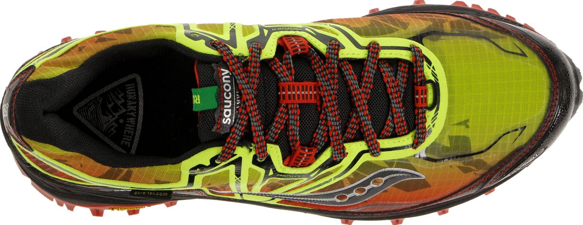 Xodus 6.0 GTX, Citron | Red | Black, dynamic 3