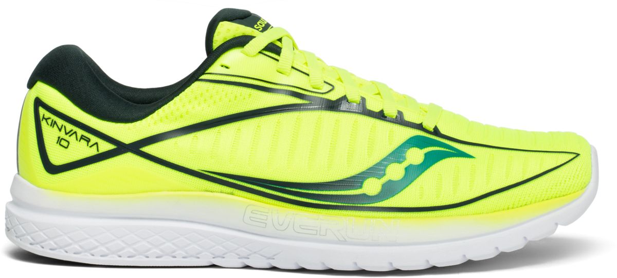 Kinvara 10, Citron | Teal, dynamic 1