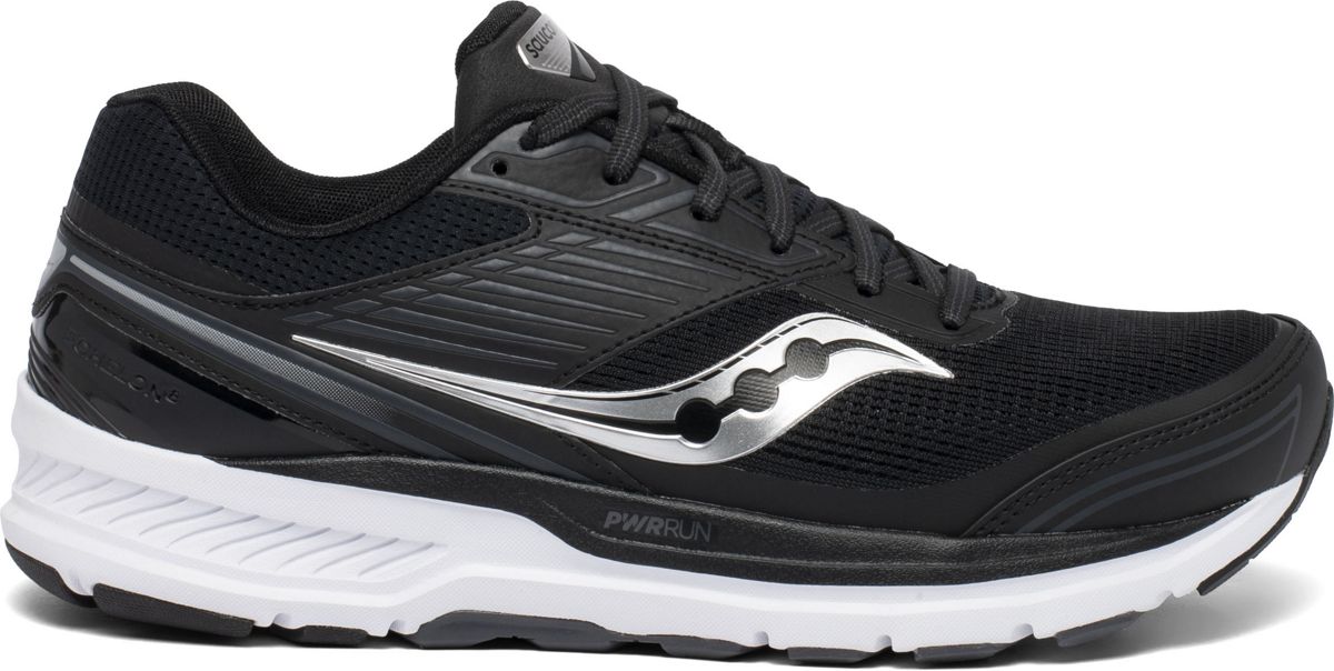 saucony black and white