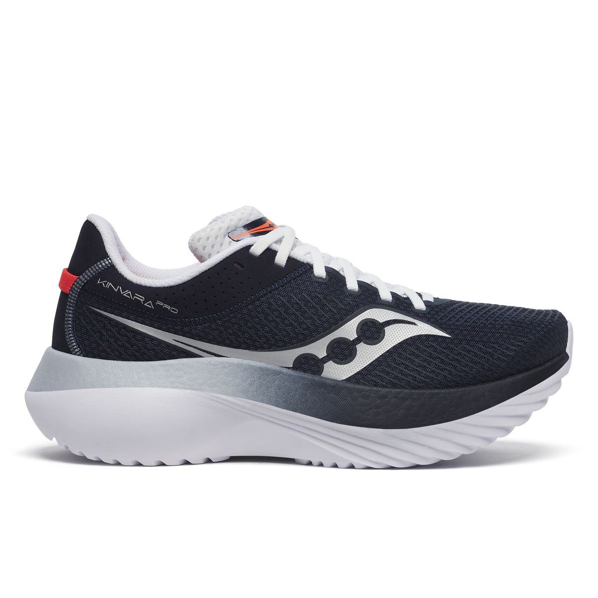 Kinvara Pro, Navy | White, dynamic