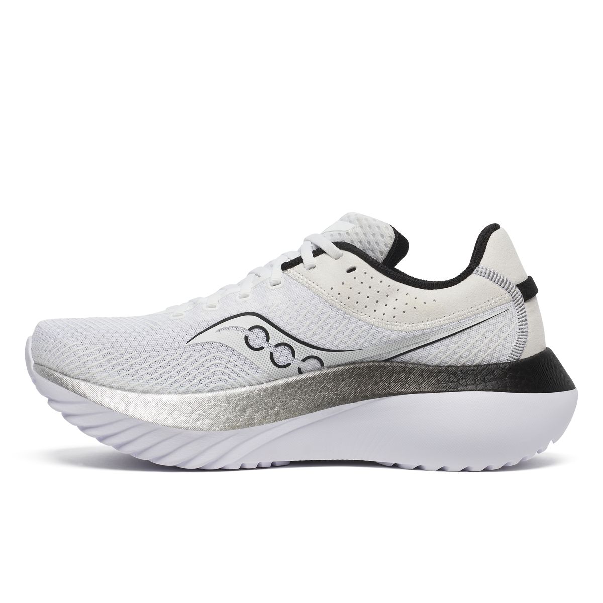 Kinvara Pro, White | Black, dynamic 3