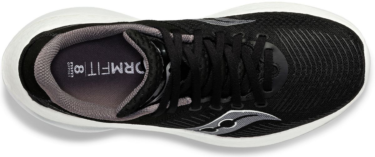 Kinvara Pro Wide, Black | White, dynamic 3