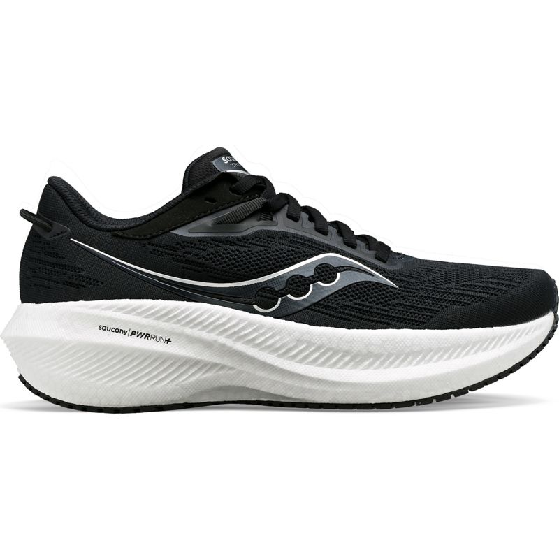 Saucony M. Triumph 21 — 10-Blk./Wht.