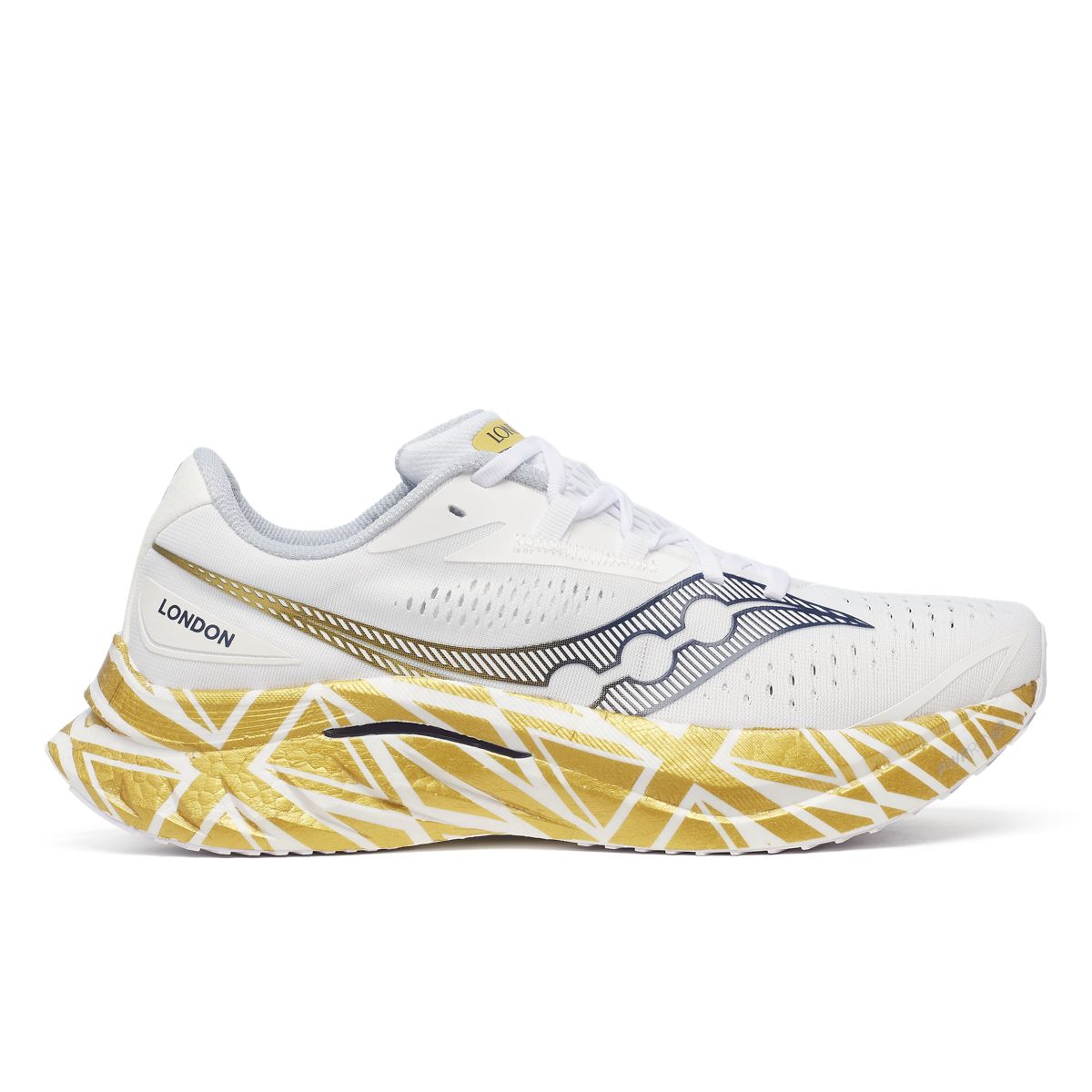 London Endorphin Speed 4, White | Gold, dynamic 1