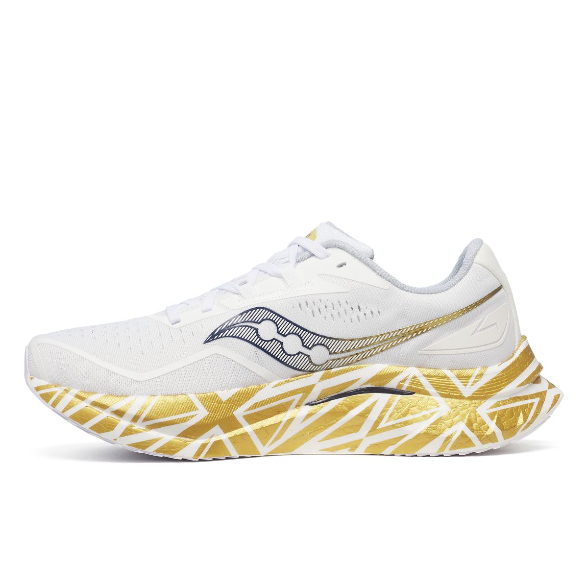 London Endorphin Speed 4, White | Gold, dynamic 3