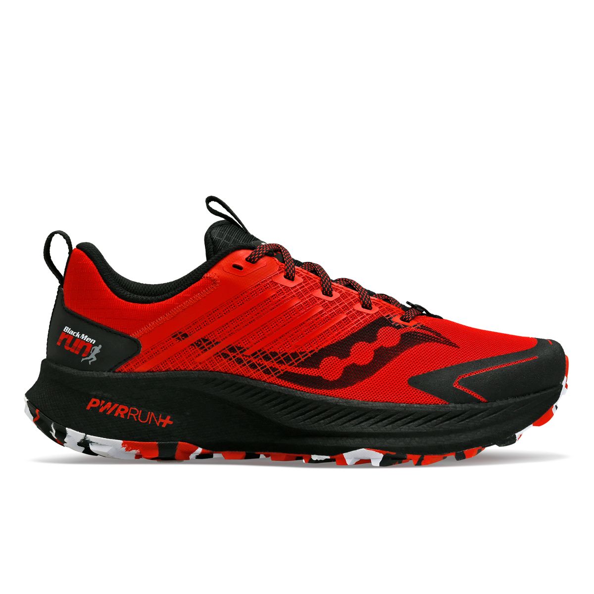 Black Men Run X Saucony Ride TR2, Red | Black, dynamic 1