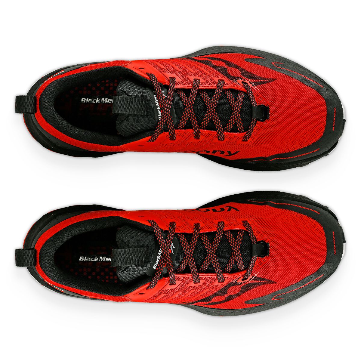 Black Men Run X Saucony Ride TR2, Red | Black, dynamic 5