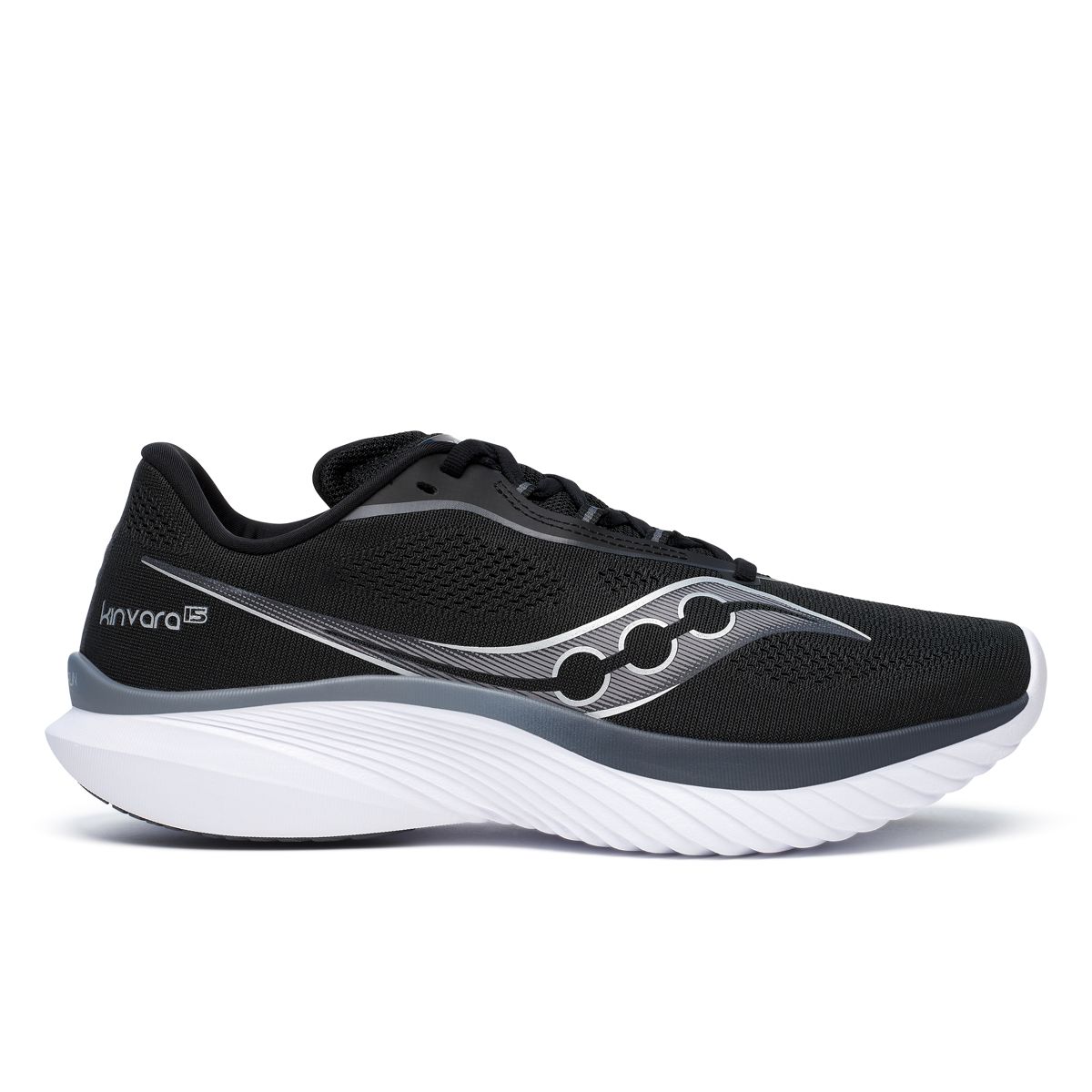 Kinvara 15, Black | White, dynamic