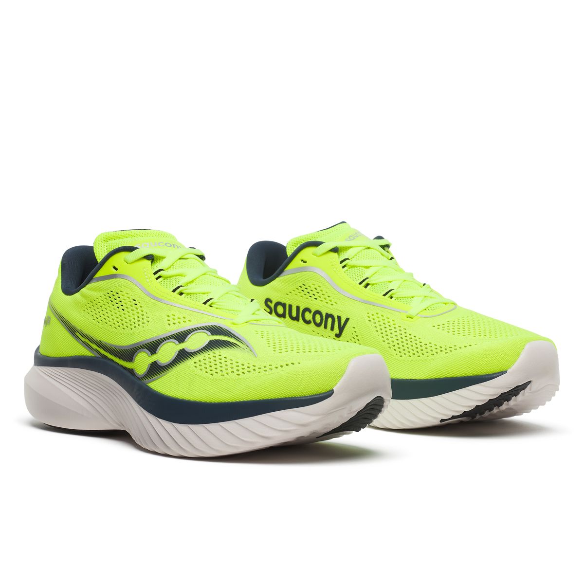 Kinvara 15, Citron | Navy, dynamic 2