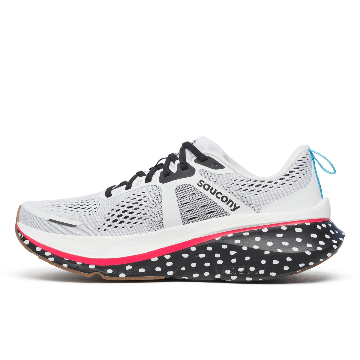 Keith Haring X Saucony NYC Guide 18, White | Black, dynamic 3