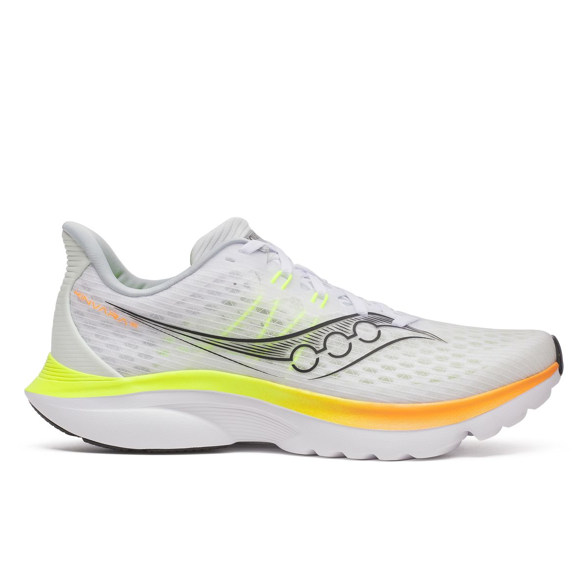 Kinvara 16, White | Citron, dynamic